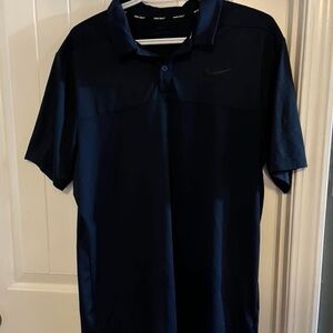 Nike Men's Dark Blue Polo Shirt